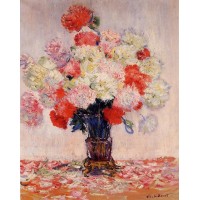 Vase of Peonies