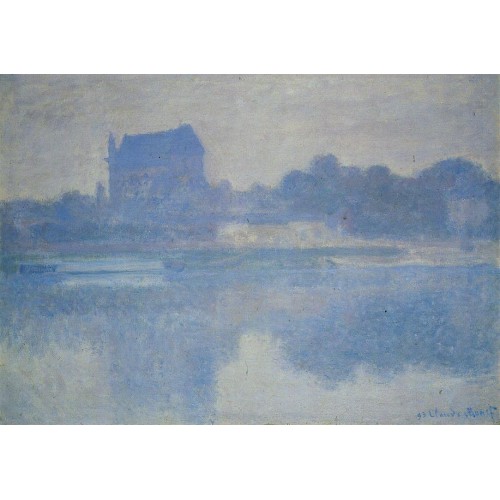 Vernon Church in the Fog