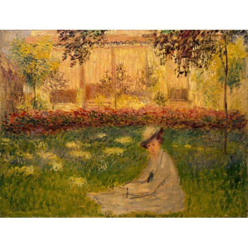 Woman in a garden