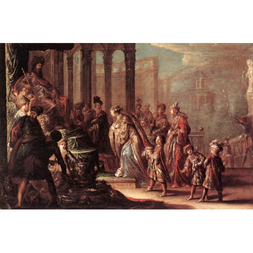 Esther before Ahasuerus