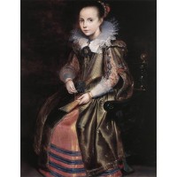 Elisabeth (or Cornelia) Vekemans as a Young Girl