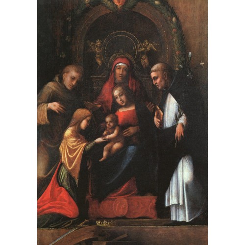 The Mystic Marriage of St Catherine 1