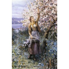 Gathering Apple Blossoms