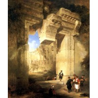 The Gateway of the Great Temple at Baalbec