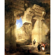 The Gateway of the Great Temple at Baalbec