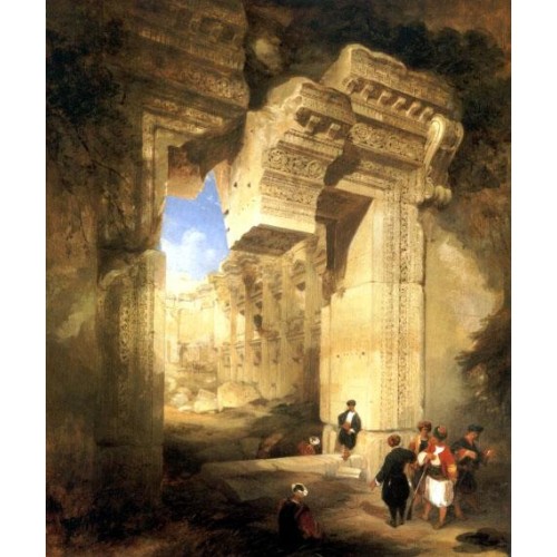 The Gateway of the Great Temple at Baalbec