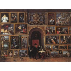 Archduke Leopold Wilhelm of Austria in his Gallery