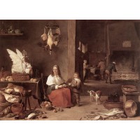 Kitchen Scene