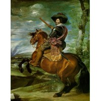 Count Duke of Olivares on Horseback