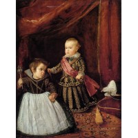 Prince Baltasar Carlos with a Dwarf