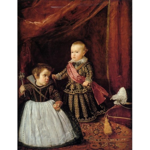 Prince Baltasar Carlos with a Dwarf