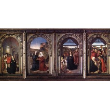 Triptych of the Virgiin