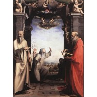 Stigmatization of St Catherine of Siena