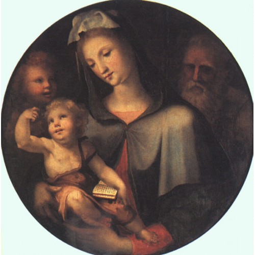 The Holy Family with Young Saint John