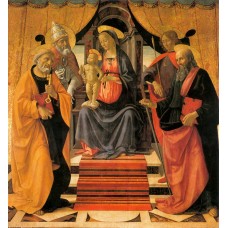 Madonna and Child Enthroned with Saints 1