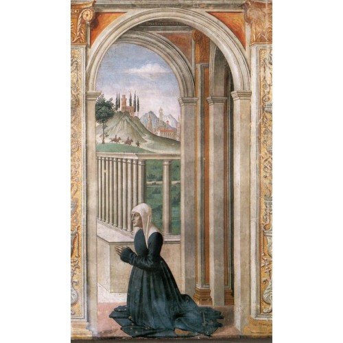 Portrait of the Donor Francesca Pitti Tornabuoni