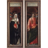 St Catherine of Siena and St Lawrence