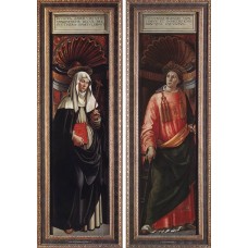 St Catherine of Siena and St Lawrence