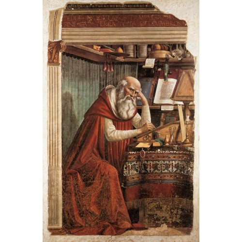 St Jerome in his Study