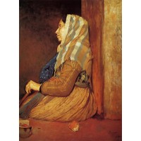 A Roman Beggar Woman