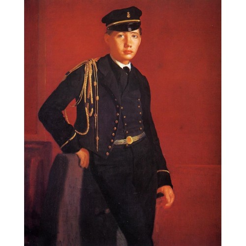 Achille De Gas (The Artist Brother) in the Uniform of a Cade