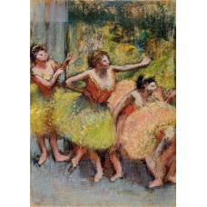 Dancers in Green and Yellow