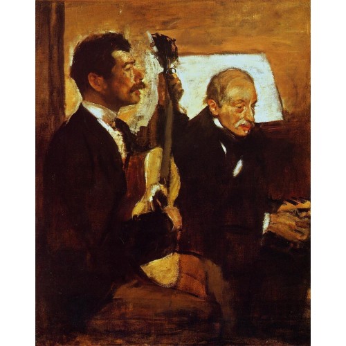 Degas' Father Listening to Lorenzo Pagans