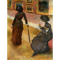 Mary Cassatt at the Louvre 2