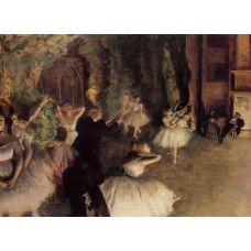 The Rehearsal of the Ballet on Stage 1