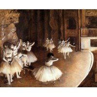 The Rehearsal of the Ballet on Stage 3