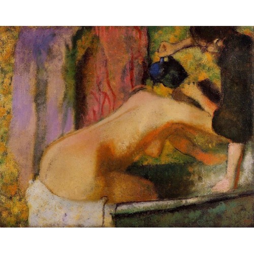 Woman at Her Bath