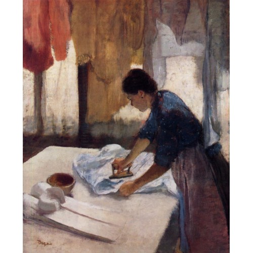 Woman Ironing 4