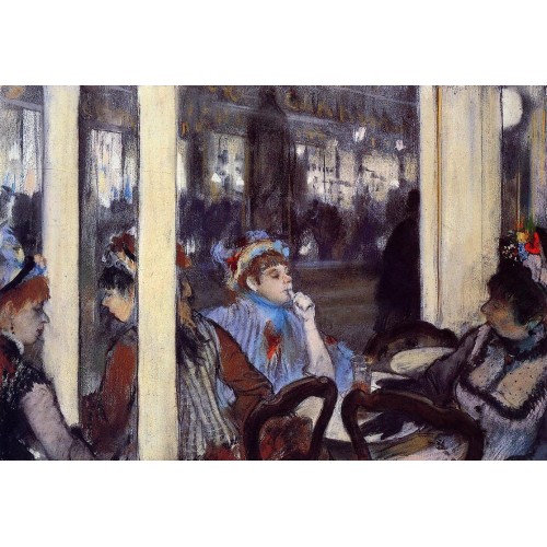 Women on a Cafe Terrace in the Evening