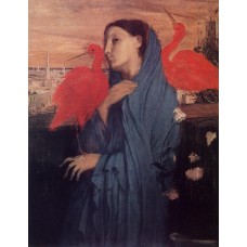 Young Woman and Ibis