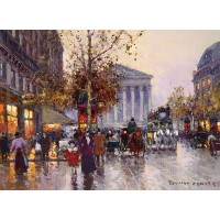 La Madeleine Vue De La Rue Royale