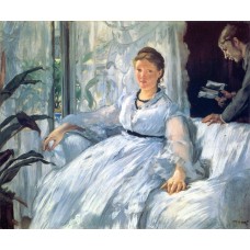 Madame Manet and Leon