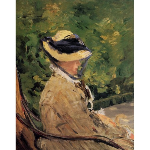 Madame Manet at Bellevue