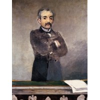 Portrait of Clemenceau at the Tribune