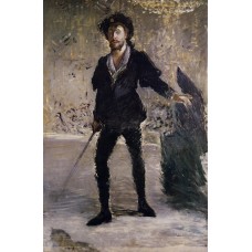 Portrait of Faure as Hamlet