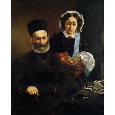 Portrait of Monsieur and Madame Manet (The Artist's Parents)