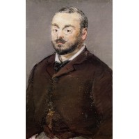 Portrait of the Composer Emmanual Chabrier