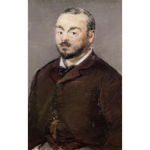 Portrait of the Composer Emmanual Chabrier