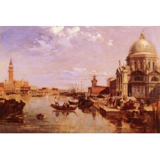 A View of the San Giorgio Church and the Grand Canal