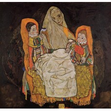 Mother with Two Children