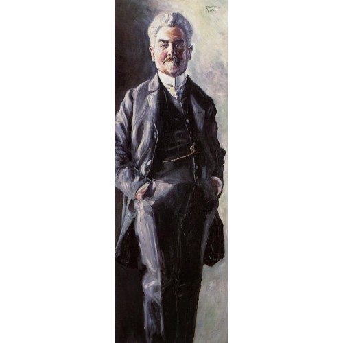 Portrait of Leopold Czihaczek Standing