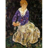 Portrait of the Artist's Wife Seated
