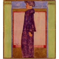 Standing Woman in Profile