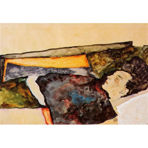 The Artist's Mother Sleeping