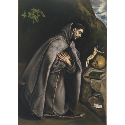 St Francis Venerating the Crucifix