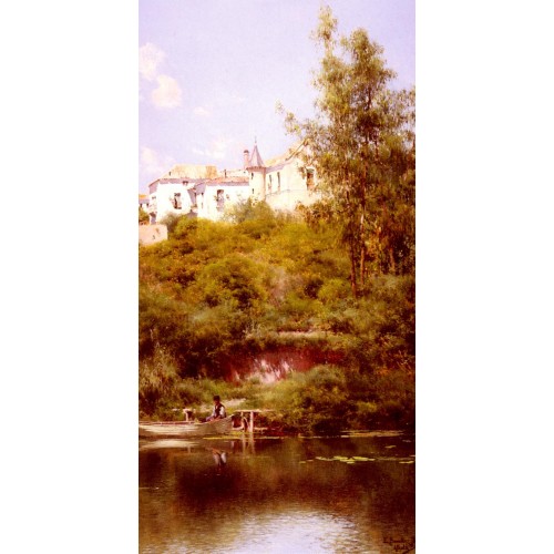 Boating At The Edge Of The Town